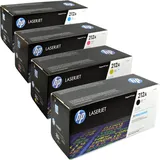 HP 4 HP Toner W2120A-W2123A 212A Multipack K C M Y 4-farbig