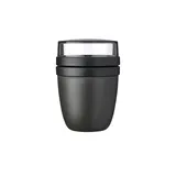 Mepal Lunchpot "To Go" Ellipse , schwarz , Kunststoff , Maße (cm): H: 15,1 Ø: 10.7