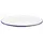 ENAMELWARE Teller 24 blau/weiß