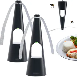 casativo 2-Flügel Insektenwedler 2er-Set mit LED-Beleuchtung
