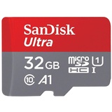 SanDisk microSDHC Ultra 32GB Class 10 98MB/s UHS-I U1 A1 + SD-Adapter