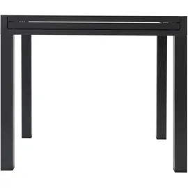 Outdoor Edge Gartentisch Ausziehtisch 90 x 90 x 76 cm Anthrazit