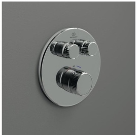 Ideal Standard Ceratherm Navigo Brausethermostat Unterputz 2 Verbraucher Rund Chrom