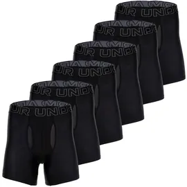 Under Armour Boxershorts unifarben schwarz 5XL 6er Pack