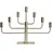 Star Trading Star LED Fensterleuchter Pix, 7flammig, Gold,