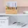 Relaxdays Schreibtisch-Organizer Holz Braun 1 St.