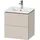 Duravit L-Cube Waschtischunterbau wandhängend Compact, 2 Schubkästen, 520x550x421mm, LC621809191,