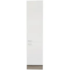 BASIC by Balculina Vorratsschrank Andy 50 x 56 x 211 cm Weiß