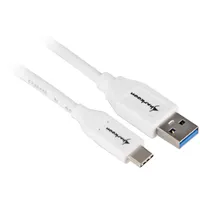 Sharkoon USB-A auf USB-C 0,5 m Weiß