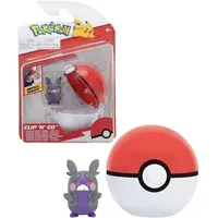 Jazwares Pokémon - Clip'n Go Set Wave 10Morpeko (Hangry)