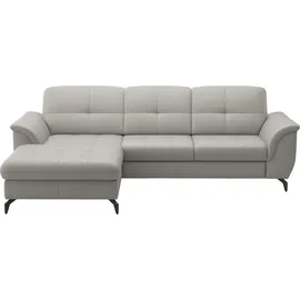 sit&more Ecksofa SIT & MORE "Zora", grau, B:262cm H:92cm T:164cm, Sofas, Ecksofa