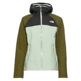 The North Face Funktionsjacke W STRATOS JACKET - EU (1-St) Winddicht & Wasserabweisend & Atmungsaktiv grün M