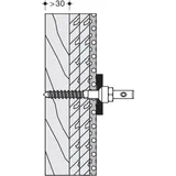 Hewi BM Rückenstütze 801/805 Classic, 2 Bef-P., Leichtbauw./Schichtholzpl.