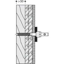 Hewi BM Rückenstütze 801/805 Classic, 2 Bef-P., Leichtbauw./Schichtholzpl.