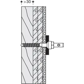 Hewi BM Rückenstütze 801/805 Classic, 2 Bef-P., Leichtbauw./Schichtholzpl.