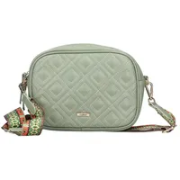 Umhängetasche RIEKER "Mulbery" Gr. B/H/T: 21 cm x 16 cm x 7 cm, grün (mint) Damen Taschen Handtaschen Handtasche