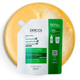 Vichy Dercos Anti-Schuppen Shampoo normales bis fettiges Haar Nachfüllpack 390 ml
