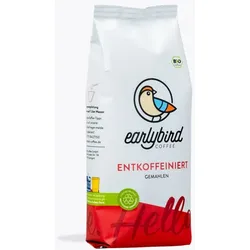 earlybird coffee Entkoffeiniert Bio 250g gemahlen