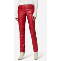 Ricano Lederhose Donna Slim Fit Rot L