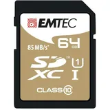 Emtec SDXC Gold+ 64GB Class 10