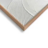 reinders Wandbild 50 x 70 cm Bows Holz Beige