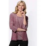 Sieh an! 2-in-1-Shirt Silber 38