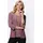 Sieh an! 2-in-1-Shirt in bordeaux-silberfarben | Gr.: 38