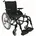 Rollstuhl Leichtgewicht schwarz-metallic SB 43 cm