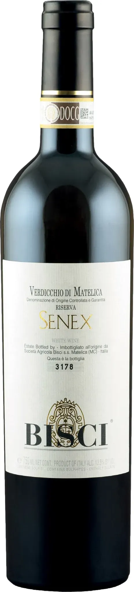 Bisci Senex Verdicchio di Matelica Riserva 2018 - 13.50 % vol