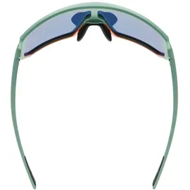 Uvex Sportstyle 235 moss grapefruit mat mirror red
