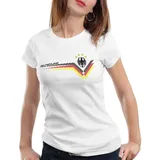 style3 T-Shirt Deutschland WM 2026 Fußball Weltmeisterschaft trikot fahne fanartikel weiß S