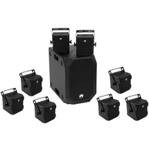 Omnitronic Set BOB-10A sw + 8x BOB-4 sw