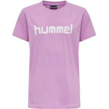 hummel Unisex Kinder Hmlgo Kids Cotton Logo S/S T-Shirt, Orchid, 164 EU