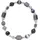 LEONARDO Casoria Armband Edelstahl blau grau 20 cm