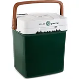 peme Kühlbox Auto Elektrisch für Camping Kühlschrank Elektrische Kühltruhe Groß Autokühlschrank Cool Box Cooler Gefrierbox mit Strom Steckdose Car Fridge Tiefkühlbox 12V 220 240 V 25,7L – Essential