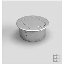 bodensteckdosen systemtechnik Schuko-Steckdose 8601A Grau 1 St.