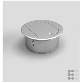 bodensteckdosen systemtechnik Schuko-Steckdose 8601A Grau 1 St.
