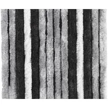 Brunner Acapulco Türvorhang 56 x 185 cm Grau/Schwarz