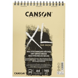 Canson Sand Grain, Kunstdruckpapierblock 40 Blätter
