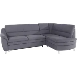 Home Affaire "Cardoso L-Form", grau, B:250cm H:90cm T:175cm, Struktur imprägniert (100% Polyester);Luxus-Microfaser ALTARA NUBUCK (100% Polyester);Struktur (52% Polyester, 35% Polyacryl, 13% Baumwolle);Luxus-Microfaser weich (90% Polyester, 10% Polyamid),