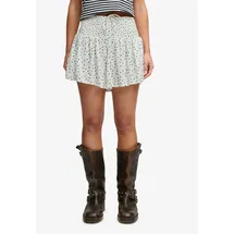 Superdry Printed Mini Smocked Shorts weiß XS