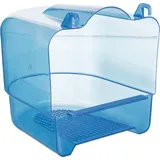 Trixie Badehaus halbrund blau-transparent