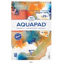Quo Vadis Aquarellalbum 1 St. 25 Blatt Naturweiß