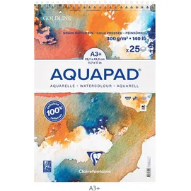 Quo Vadis Aquarellalbum 1 St. 25 Blatt Naturweiß