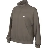 Nike NSW Everything Nylonjacke Damen in mink brown-white, Größe L - braun