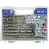 Alpen F4 forte Set 8 SDS-plus Hammerbohrer-Sortiment, 8-tlg. (0080704100100)