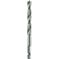 Alpen 0062200600100 Holz-Spiralbohrer 6mm Gesamtlänge 107mm 1/4 (6.3 mm)