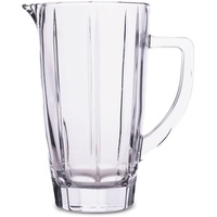 konsimo ASCOLA Krug Teekanne Wasserkrug Wasserkanne Glas 1,3l Transparent