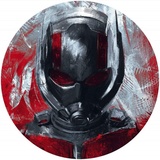 KOMAR Vliesfototapete Dot Avengers Painting Ant-Man Ø cm