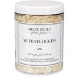 MEINE PERLE Marseiller Seifenflocken zur Seifenherstellung 400g - Savon de Marseille Seife Flocken 100% pflanzlicher Herkunft - Seifenflocken Waschmittel, Kernseife Flocken, Seifenraspel, Soap Flaker